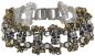 Preview: Spell on you Skulls in antique brass - Konplott bracelet